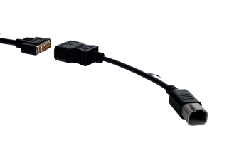 Jaltest JDC556.9 Hyundai Robex construction equipment diagnostic cable.