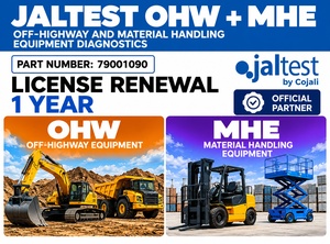 Jaltest OHW MHE one-year diagnostic software license renewal part 79001090