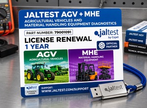 Jaltest AGV MHE one-year diagnostic software license renewal part 79001091