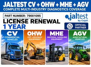 Jaltest CV OHW MHE AGV one-year diagnostic software license renewal part 79001095
